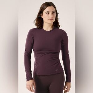 Arcteryx Rho Crew Neck Long Sleeve Fantasy Purple- Women’s Medium